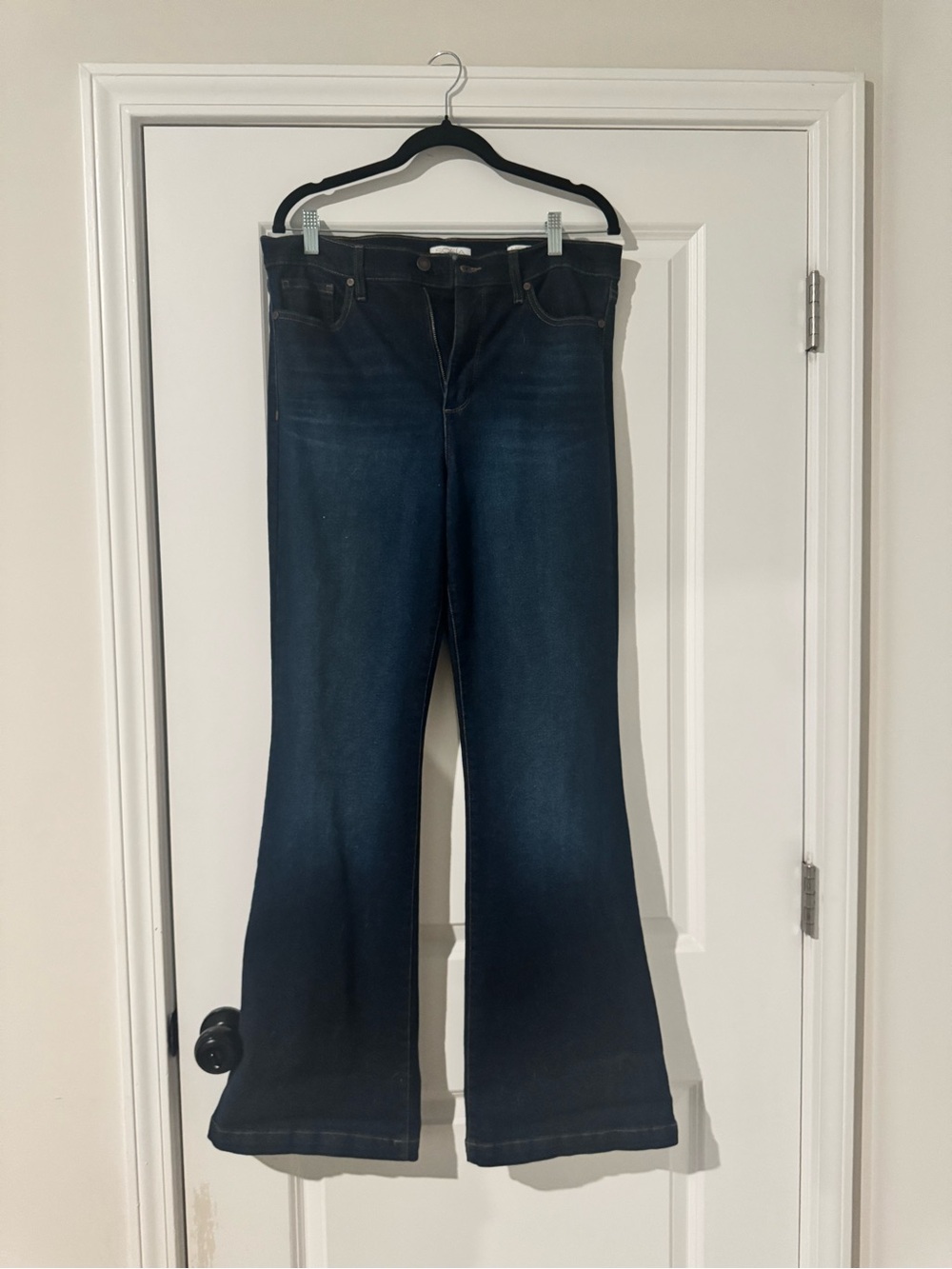 sofia by sofia vergara Dark Indigo Flare Jeans